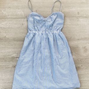 J.Crew Pinstripe Babydoll Dress 👗